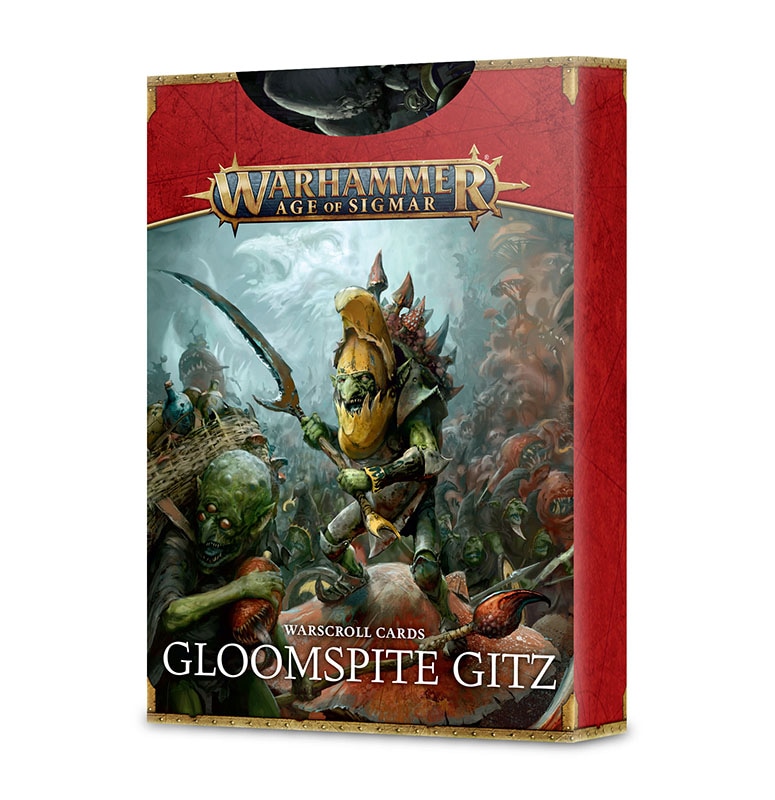 ��AoS�� ���������������륫���ɡ����롼�ॹ�ѥ��ȡ����å�(���ܸ���) / WARSCROLL CARDS: GLOOMSPITE GITZ(JPN)