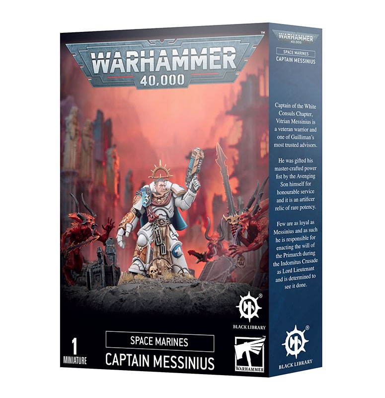 WH40k】ホワイトコンスル：中隊長メッシニウス / WHITE CONSULS