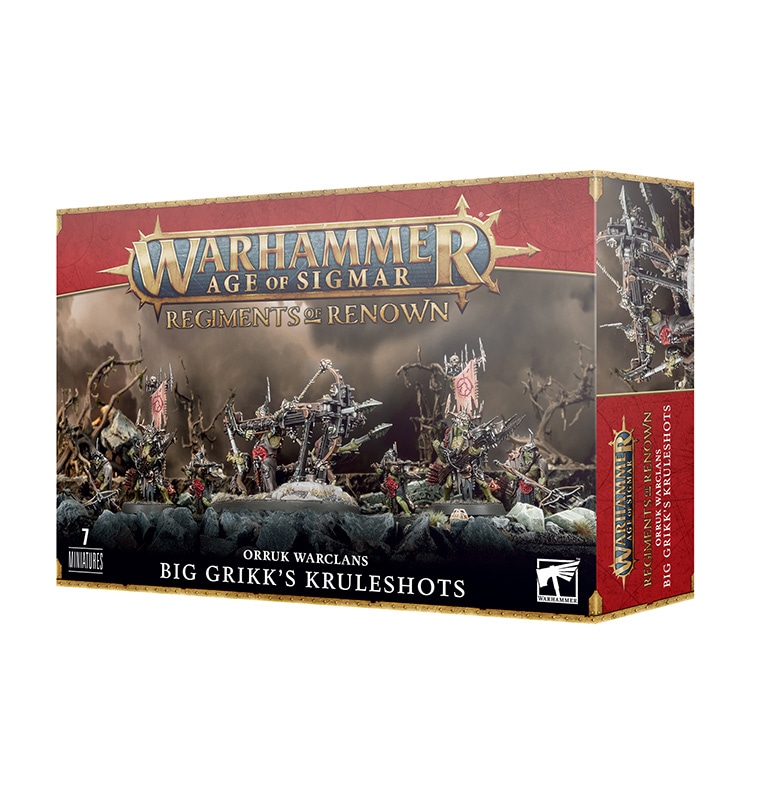 AoS】オールク・ウォークラン：ビッグ・グリックの悪辣射撃隊 / ORRUK