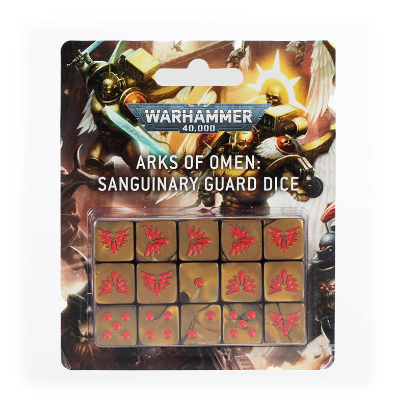 WH40kۥ󡧥󥰥ʥ꡼ɡ / ARKS OF OMEN: SANGUINARY GUARD DICE