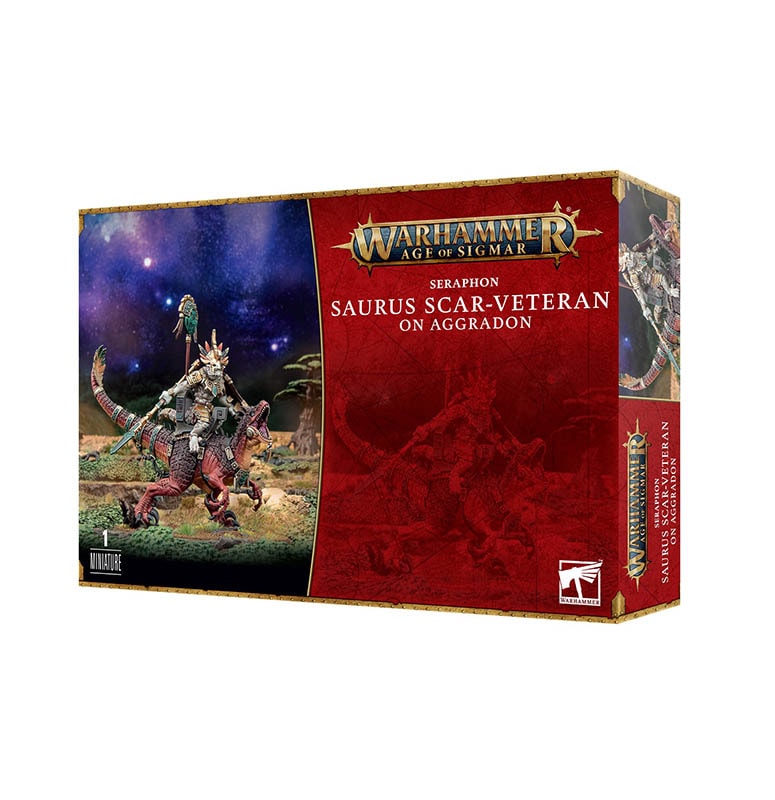 AoS】セラフォン：ザウルス・スカーベテラン（アグラドン騎乗