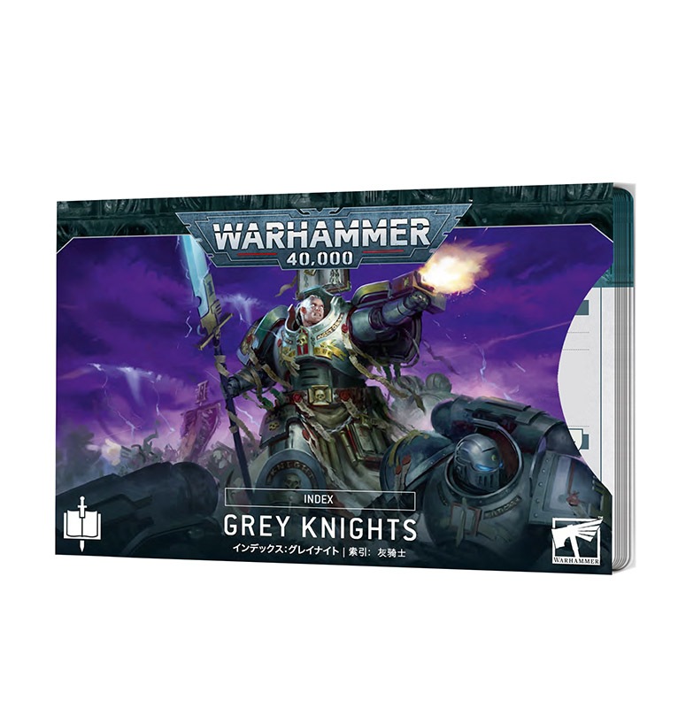 ��WH40k�ۥ���ǥå��������ɡ����쥤�ʥ���(���ܸ���) / INDEX CARDS: GREY KNIGHTS(JPN)