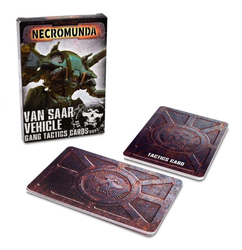��NECROMUNDA�� �ͥ��������������󥵡���ӡ�������ѥ����ɡʱѸ��ǡ� / NECROMUNDA: VAN SAAR VEHICLE CARDS��ENG)