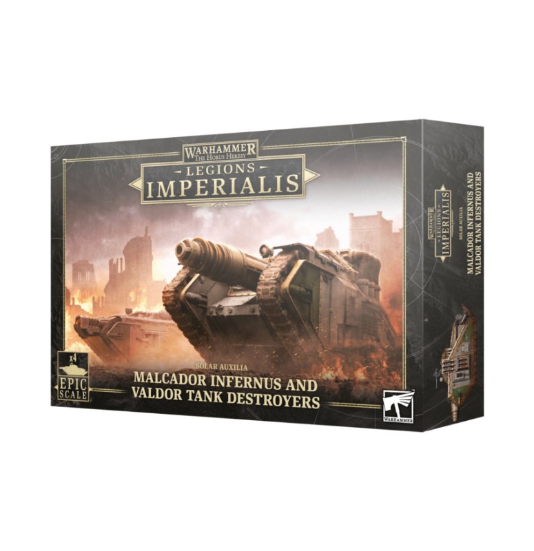 LI 쥮󥺡ڥꥢꥹޥ륫ɡ롦ե̥ɡ롦󥯥ǥȥ䡼 / LEGIONS IMPERIALIS: MALCADOR INFERNUS AND VALDOR TANK DESTROYERS