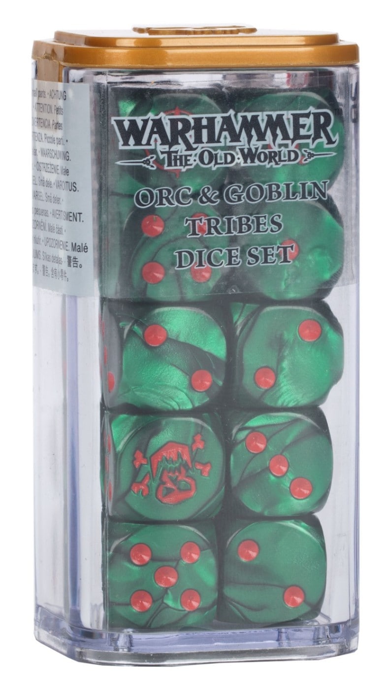 WHOW】 THE OLD WORLD: ORC & GOBLIN TRIBES DICE | オールドワールド