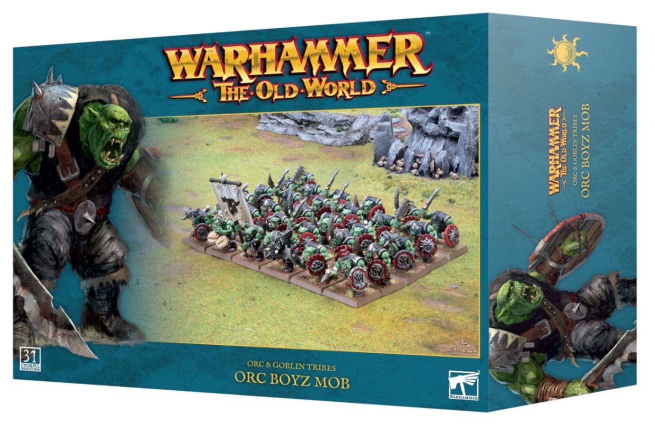 WHOW】 ORC & GOBLIN TRIBES: ORC BOYZ MOB | オールドワールド,Orc