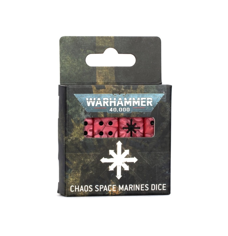 WH40kۥڡޥ꡼󡦥 / CHAOS SPACE MARINES DICE