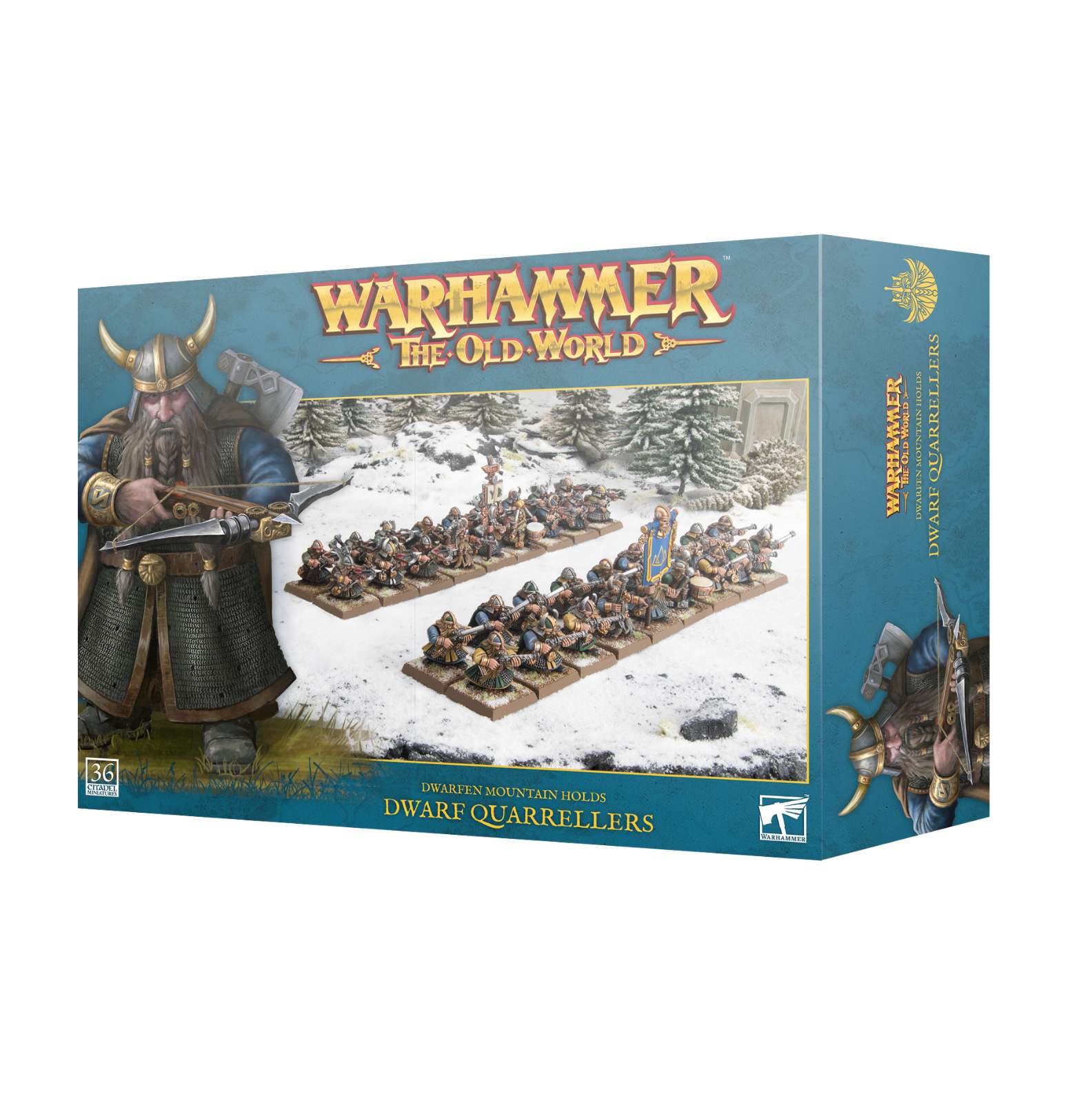 ドワーフェン・マウンテンホールド ドワーフ マイナー 10-12 ウォーハンマー WHOW】DWARFEN MOUNTAIN HOLDS:DWARF QUARRELLERS | オールド