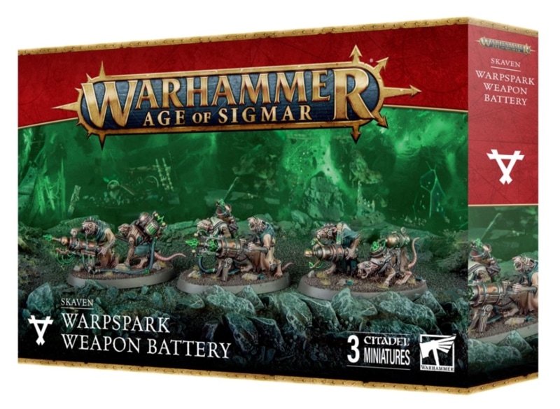 ��AoS�ۥ��������󡧥�ץ��ѡ����������ݥ�Хåƥ꡼ / SKAVEN: WARPSPARK WEAPON BATTERY