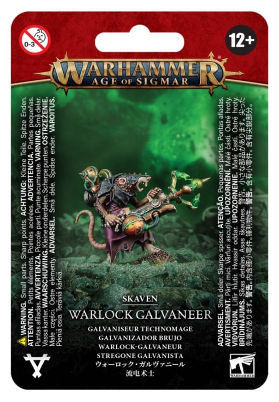 ��AoS�ۥ��������󡧥��������å�����������ˡ��� / SKAVEN: WARLOCK GALVANEER