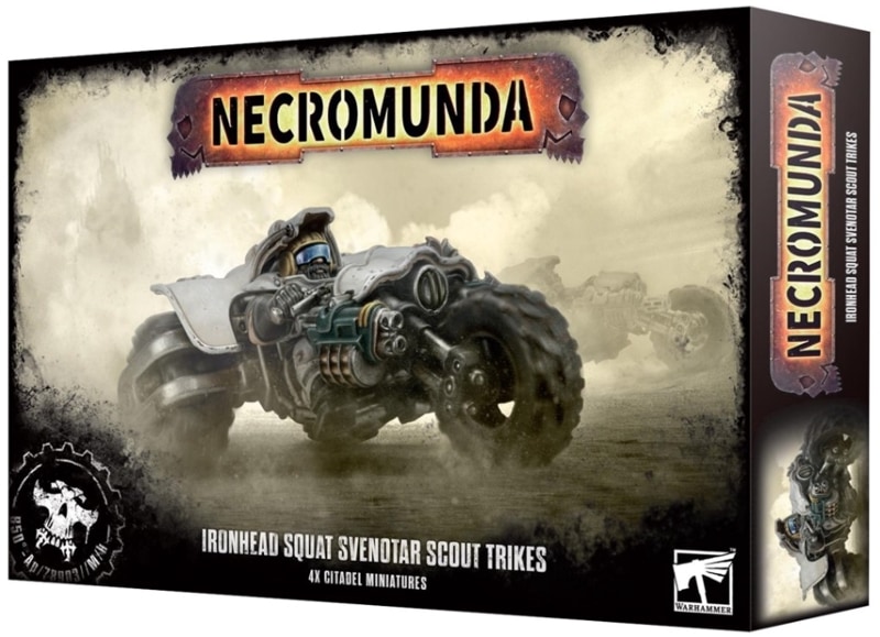 NECROMUNDA ͥإåɡåȡΥ롦ȥȥ饤 / IRONHEAD SQUAT SVENOTAR SCOUT TRIKES