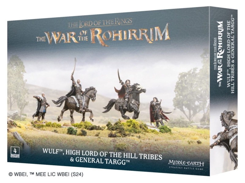 MEWAR OF THE ROHIRRIM: Wulf Lord of Hill Tribes & General Targg