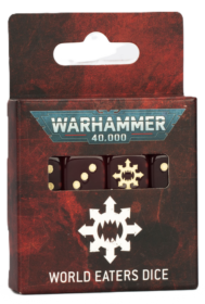 40k ɥ / WARHAMMER 40000: WORLD EATERS DICE