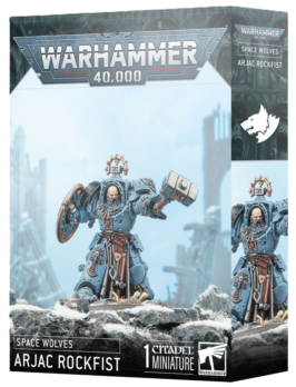 ��WH40k�ۥ��ڡ�������ա������å������å��ե����� / SPACE WOLVES: ARJAC ROCKFIST