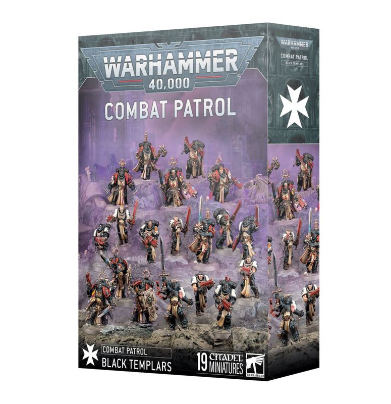 ��WH40k�ۥ���Хåȥѥȥ����롧�֥�å��ƥ�ץ顼 / COMBAT PATROL: BLACK TEMPLARS