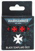 WH40kۥ֥åƥץ顼 / WARHAMMER 40000: BLACK TEMPLARS DICE