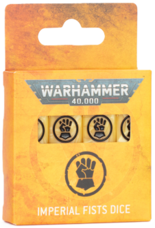 40k ϥޡ40,000ڥꥢեȡ / WARHAMMER 40000: IMPERIAL FISTS DICE