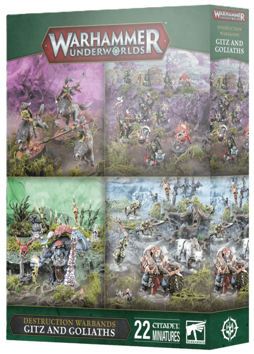 ��WHU�� �������ϥ�ޡ�������������ɡ��˲��Υ������Х�� - ���Ӥɤ�ȥǥ��֥� / WARHAMMER UNDERWORLDS: GITZ AND GOLIATHS