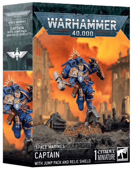 WH40k】スペースマリーン：キャプテン（ジャンプパック＆レリック