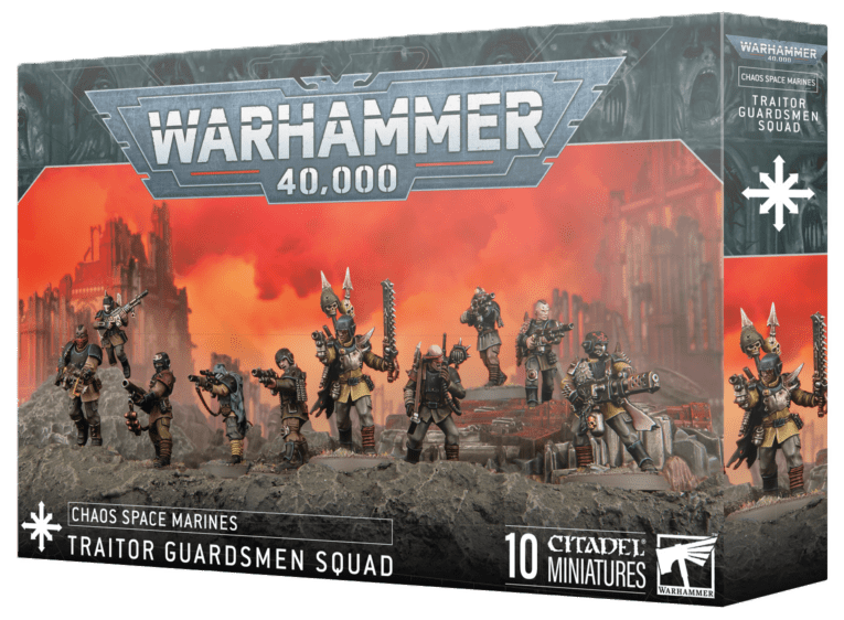 WH40k ڡޥ꡼󡧥ȥ쥤ޥ󡦥å / CHAOS SPACE MARINES: TRAITOR GUARDSMEN SQUAD