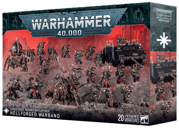 ウォーハンマー　ケイオスナイト　バトルフォース　新品未開封 ウォーハンマー ケイオス ナイト Warhammer Chaos Knights 新品 未開封