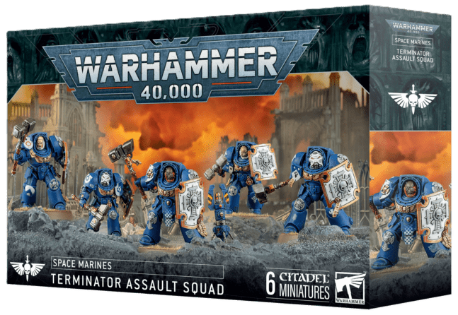 WH40k】スペースマリーン：ターミネイター・アサルト・スカッド