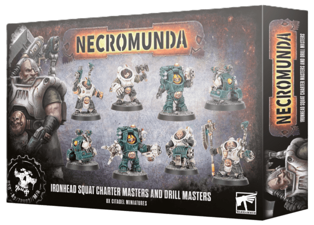 ��NECROMUNDA�� �ͥ�����������������إåɡ������åȡ����㡼�����ޥ��������ɥ��ޥ����� / IRONHEAD SQUAT CHARTER & DRILL MASTERS