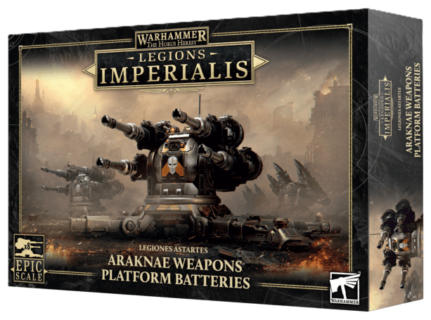 ��LI�ۥ쥮���󥺡�����ڥꥢ�ꥹ���쥮���ͥ�����������ƥ������饯�ʥ��������ݥ�ץ�åȥե����ࡦ�Хåƥ꡼ / LEGIONS IMPERIALIS: ARAKNAE WEAPONS PLATFORM BATTERIES