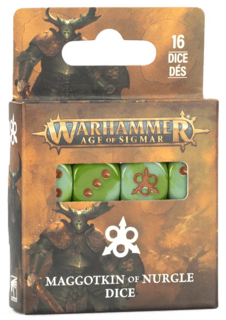 ��WHAoS�ۥޥ��åȥ��󡦥������ʡ����롦������ / AGE OF SIGMAR: MAGGOTKIN OF NURGLE DICE