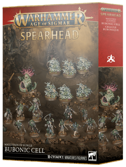 ��WHAoS�ۥ��ԥ��إåɡ��ޥ��åȥ��󡦥������ʡ����롧�����¤�˦�� / SPEARHEAD: MAGGOTKIN OF NURGLE:BUBONIC CELL
