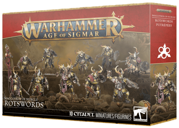 WHAoS】マゴットキン・オヴ・ナーグル：ロットソード / MAGGOTKIN OF