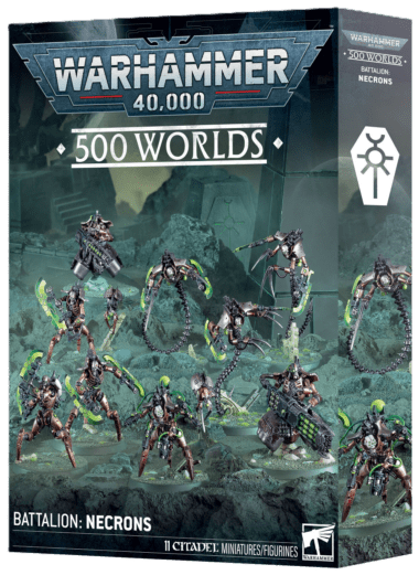 ��WH40k�۸�ɴ�����Х��ꥪ�󡧥ͥ����� / 500 WORLDS BATTALION: NECRONS