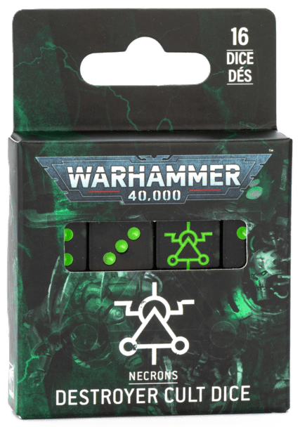 ��WH40k�ۥͥ����󡧥ǥ��ȥ����䡼������ȡ������� / NECRONS: DESTROYER CULT DICE