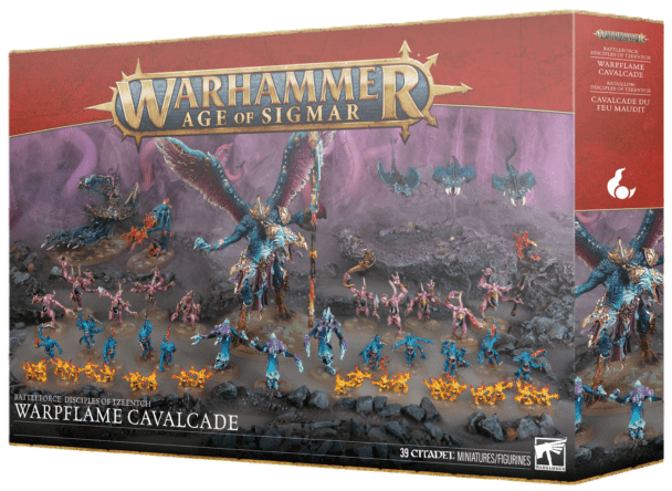 AoS】バトルフォース：ディサイプル・オヴ・ティーンチ：魔炎の行列