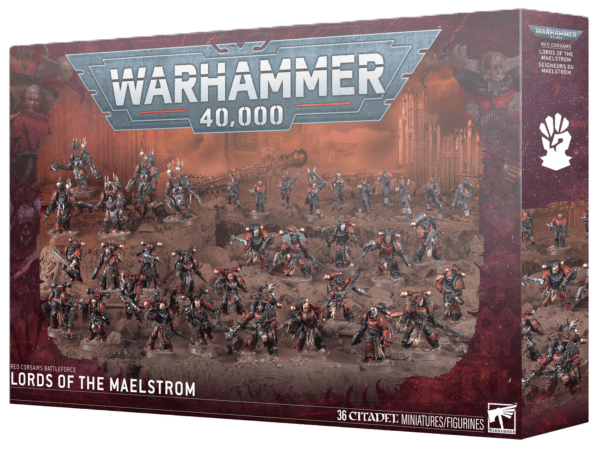 WH40k】バトルフォース：レッドコルセア：渦の支配者 / RED CORSAIRS