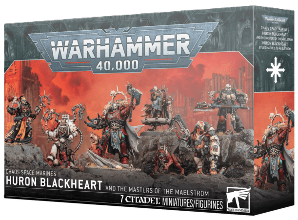 ��WH40k�ۥ������������ڡ����ޥ꡼�󡧥ҥ塼���󡦥֥�å��ϡ��ȡ����λ��ۼԤ��� / CHAOS SPACE MARINES: HURON BLACKHEART