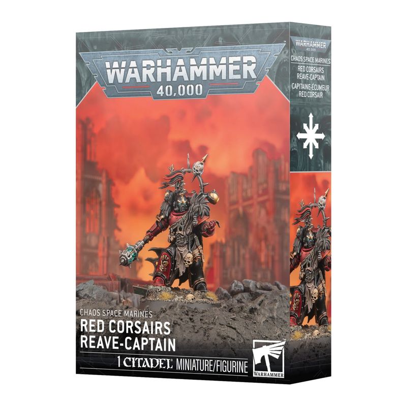 ��WH40k�ۥ������������ڡ����ޥ꡼�󡧥�åɥ��륻�����꡼������ץƥ� / CHAOS SPACE MARINES: RED CORSAIRS REAVE-CAPTAIN