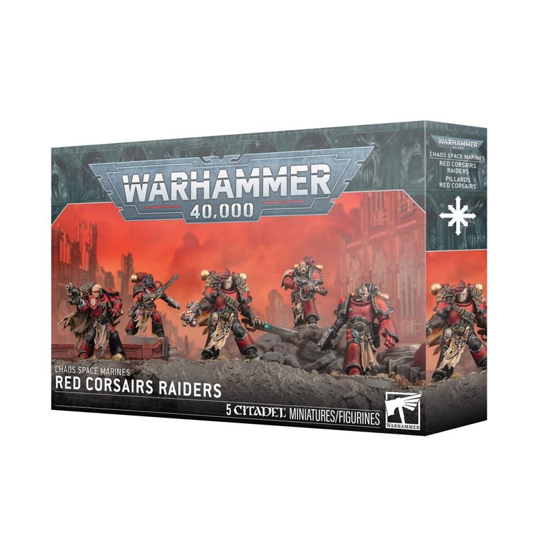 ��WH40k�ۥ������������ڡ����ޥ꡼�󡧥�åɥ��륻�����쥤���� / CHAOS SPACE MARINES:RED CORSAIRS RAIDERS