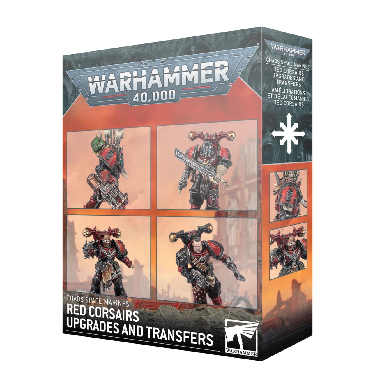 WH40k】ケイオス・スペースマリーン：レッドコルセア・アップグレード