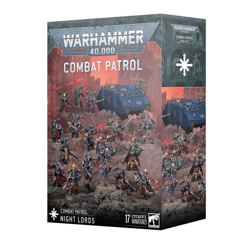 ��WH40k�ۥ���Хåȥѥȥ����롧�ʥ��ȥ����� / COMBAT PATROL: NIGHT LORDS