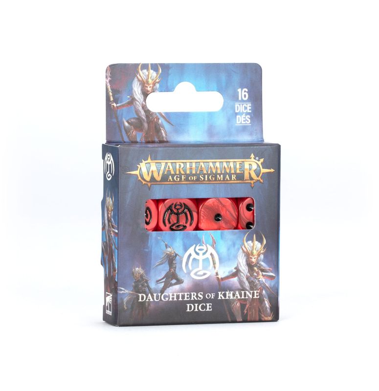 ��WHAoS�� �ɡ������������������󡦥����� / AGE OF SIGMAR: DAUGHTERS OF KHAINE DICE
