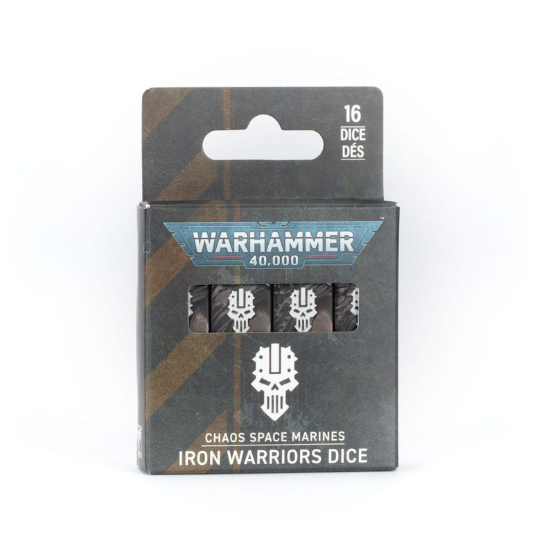 ��WH40k�ۥ������������ڡ����ޥ꡼�󡧥������󥦥��ꥢ���������� / WARHAMMER 40000: IRON WARRIORS DICE