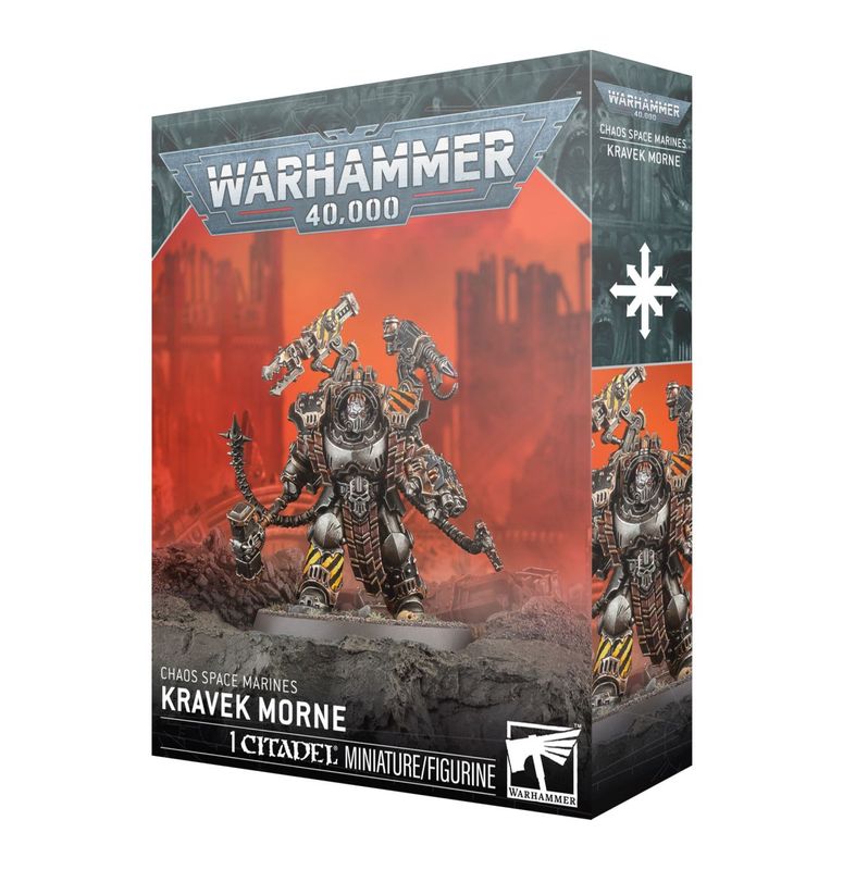 ��WH40k�ۥ������������ڡ����ޥ꡼�󡧥�����������⡼�� / CHAOS SPACE MARINES: KRAVEK MORNE