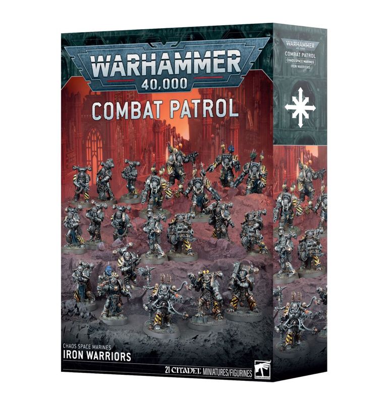 ��WH40k�ۥ���Хåȥѥȥ����롧�������󥦥��ꥢ�� / COMBAT PATROL: IRON WARRIORS