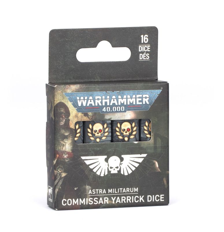 ��WH40k�ۥ����ȥ顦�ߥ꥿��ࡧ���������䡼��å������� / ASTRA MILITARUM: COMMISSAR YARRICK DICE