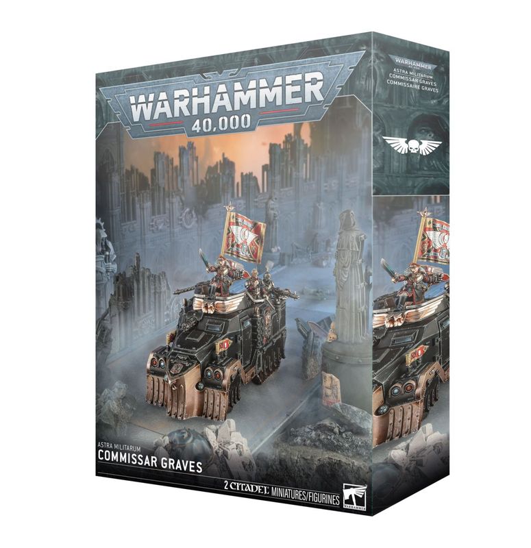 ��WH40k�ۥ����ȥ顦�ߥ꥿��ࡧ�����������쥤���� / ASTRA MILITARUM: COMMISSAR GRAVES