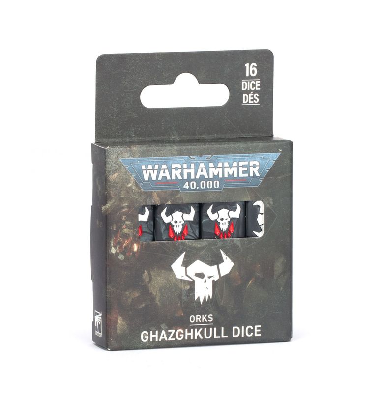 ��WH40k�ۥ��륯���������å�������� / ORKS: GHAZGHKULL DICE