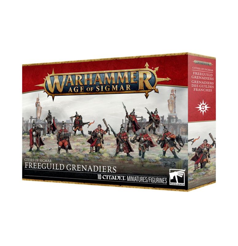 ��AoS�ۥ��ƥ��������������ޡ����ե꡼����ɡ�����ʥǥ��� / CITIES OF SIGMAR: FREEGUILD GRENADIERS
