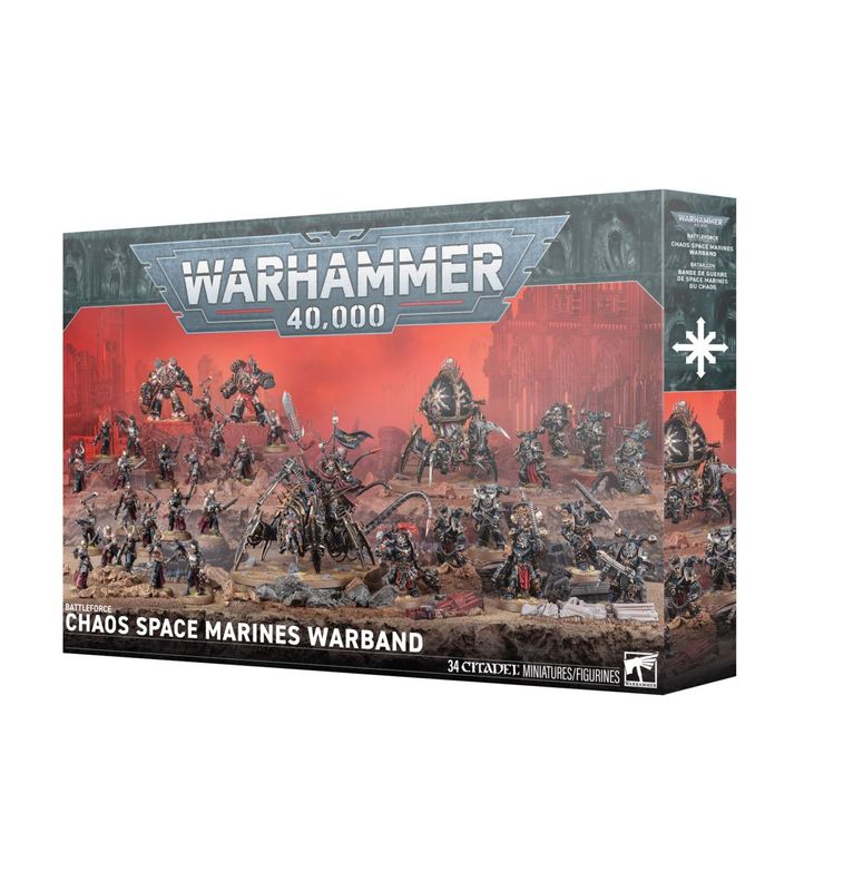 WH40k】バトルフォース：ケイオス・スペースマリーン戦士団