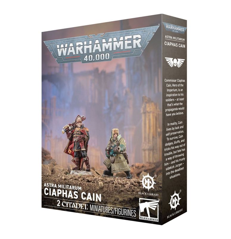 ��WH40k�ۥ����ȥ顦�ߥ꥿��ࡧ�������ե����������� / ASTRA MILITARUM: CIAPHAS CAIN